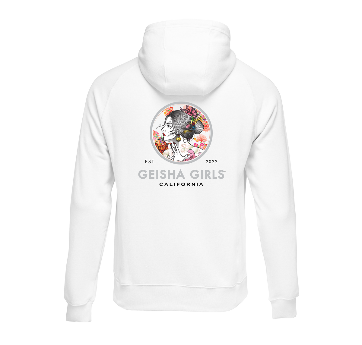 GEISHA GIRLS - HOODIE (WHITE)