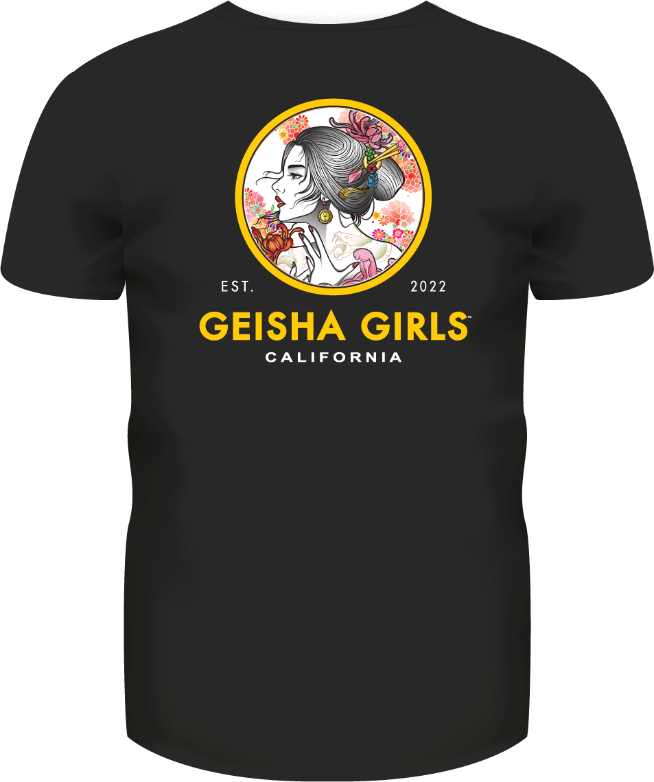 GEISHA GIRLS- Black Tee