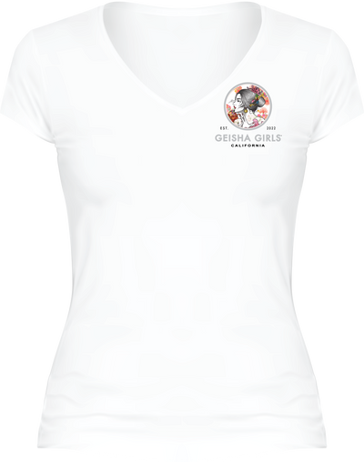 GEISHA GIRLS- V-Neck Women's Tee