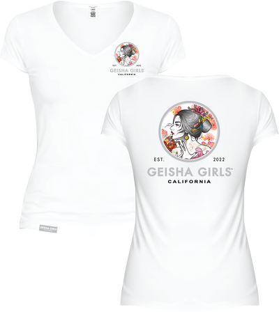 GEISHA GIRLS- V-Neck Women's Tee